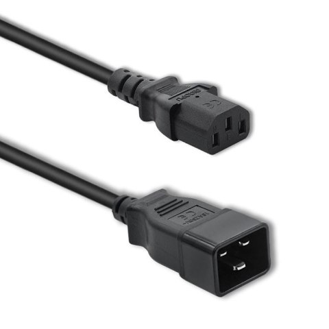 Kabel zasilający do UPS | C20/C13 | 1.2m Kabel zasilający do UPS | C20/C13 | 1.2m