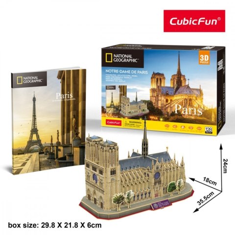 Puzzle 3D Notre Dame National Geographic Puzzle 3D Notre Dame National Geographic