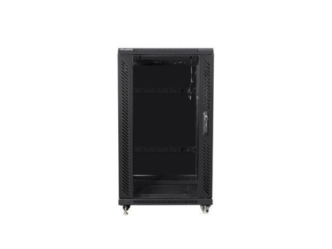 Szafa stojąca 19 cali 22U 600X600mm czarna Szafa stojąca 19 cali 22U 600X600mm czarna