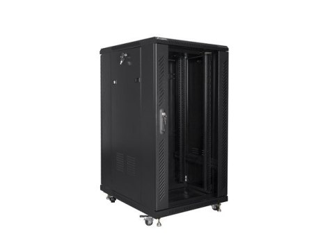 Szafa stojąca 19cali 22U 600X800mm czarna Szafa stojąca 19cali 22U 600X800mm czarna