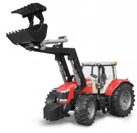 Traktor Massey Ferguson 7600 z ladowaczem Traktor Massey Ferguson 7600 z ladowaczem