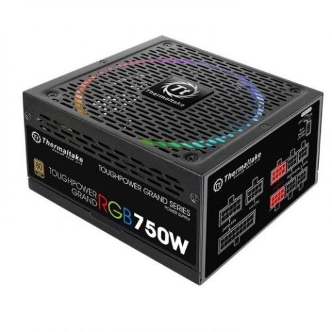 Zasilacz Toughpower Grand RGB Sync 750W Mod.(80+ Gold, 4xPEG, 140mm) Zasilacz Toughpower Grand RGB Sync 750W Mod.(80+ Gold, 4xPEG, 140mm)