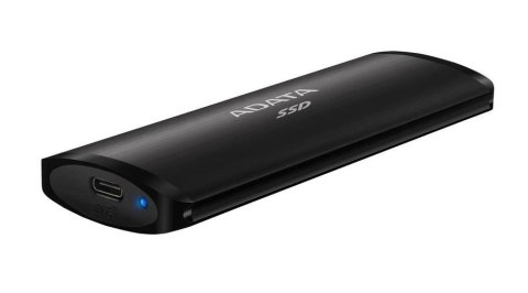 Dysk zewnętrzny SSD SE760 1TB USB3.2-A/C Czarny Dysk zewnętrzny SSD SE760 1TB USB3.2-A/C Czarny