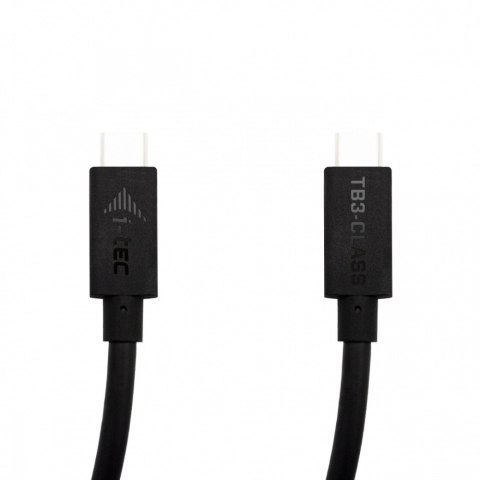 Kabel klasy Thunderbolt 3 / 4 - 40 Gbps Power Delivery 100W kompatybilny z USB-C 150 cm Kabel klasy Thunderbolt 3 / 4 - 40 Gbps Power Delivery 100W kompatybilny z USB-C 150 cm