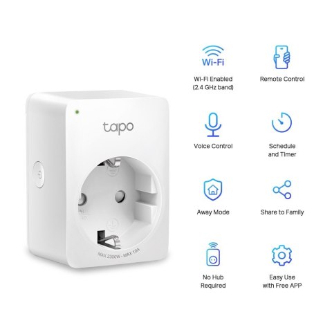 Kontroler Tapo P100(1-pack) Smart Plug WiFi Kontroler Tapo P100(1-pack) Smart Plug WiFi