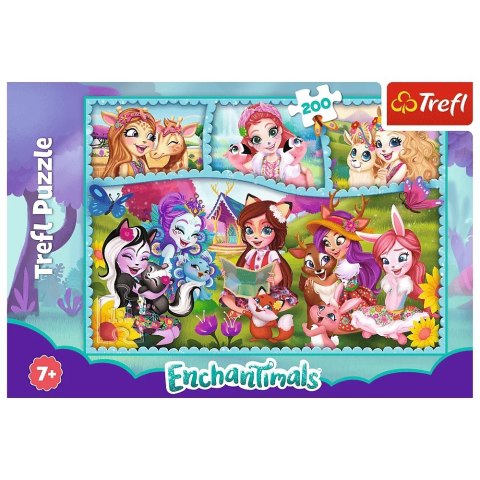 Puzzle 200 elementów Niezwykły świat Enchantimals Puzzle 200 elementów Niezwykły świat Enchantimals
