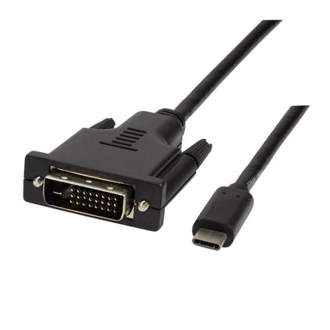Kabel USB-C do DVI dł. 1,8m Kabel USB-C do DVI dł. 1,8m