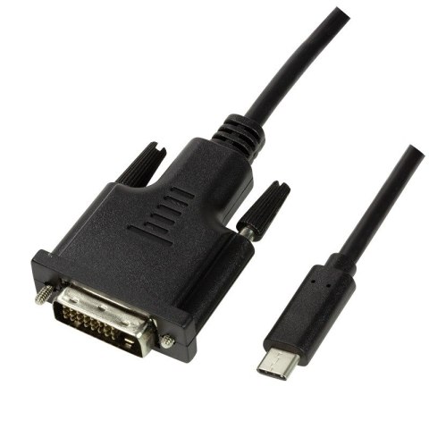 Kabel USB-C do DVI dł. 1,8m Kabel USB-C do DVI dł. 1,8m