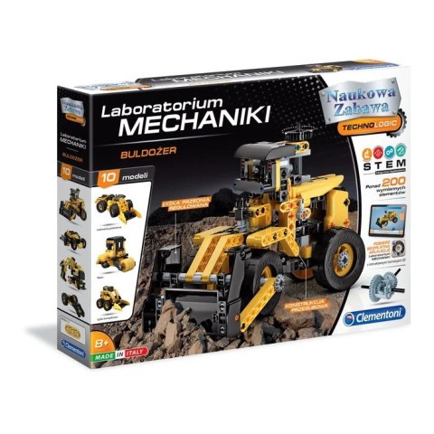 Zestaw konstrukcyjny Laboratorium mechaniki Buldożer Zestaw konstrukcyjny Laboratorium mechaniki Buldożer